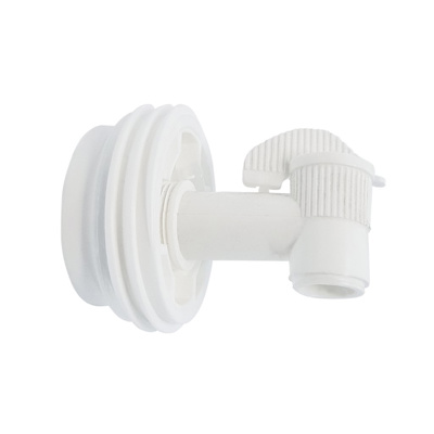 Plastic faucet + cap S70X6 3/4" BSP