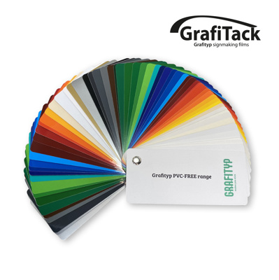 Swatchbook PVC-freie Schneidefolien Grafityp