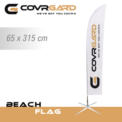 Beachflag 65cm x 315cm