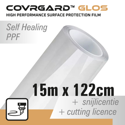 CovrGard PPF Paint Protection Film Glänzend -122cm + Licence