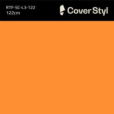 Interiörfolie Farbe - Mandarine-Orange