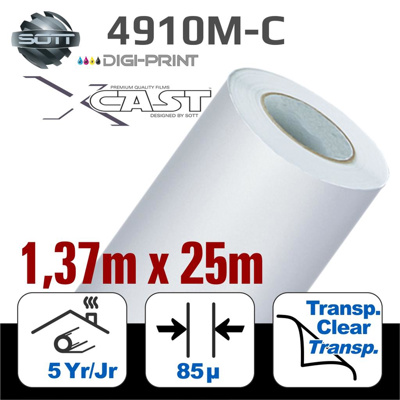DigiPrint X-Cast™ Mat Wit 137 x 25m