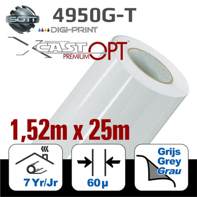 DigiPrint X-Cast™ PremiumOPT™ Glansz Weiß 152x25m