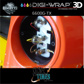 DigiWrap 3D Gegoten Glans Wit Airfree 152 x 25m