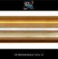 Metallized Film Outdoor Brushed Gold -122cm