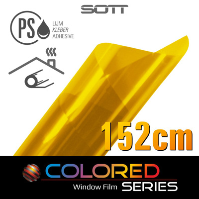 SOTT Coloured WF Yellow -152cm