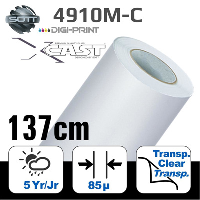 DigiPrint X-Cast™ Mat Wit 137cm