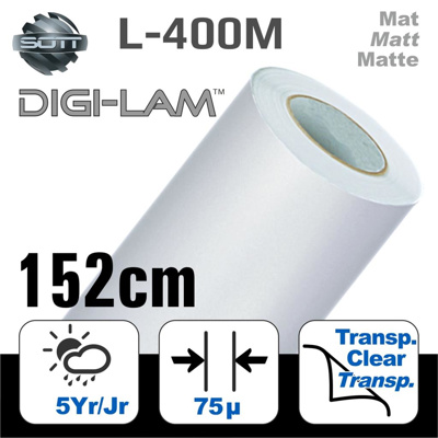 DigiLam 400™ Mat Polymeer Lam. 152cm