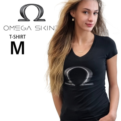 OMEGA-SKINZ t-Shirt Black Women size M