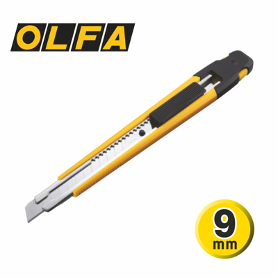 OLFA Auto-Lock Utility Knife With Blade Snapper