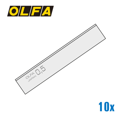 OLFA 100mm Dual-Edge Scraper Blades -10 Pack