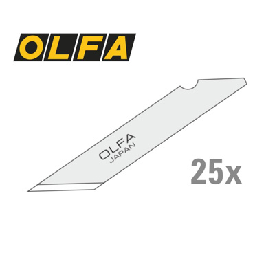 OLFA Ersatzklingen fur OLFA Art Knife -25-er pack