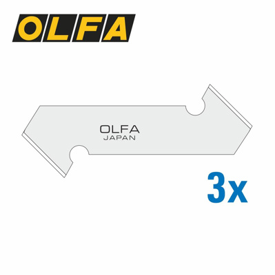 OLFA Kunststoff-/Laminatklingen 3-pack