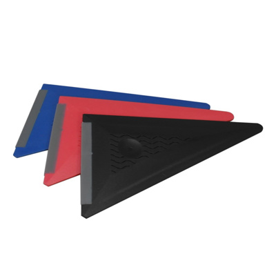 Driehoek rakels (set) met rubber strip -3 stuks
