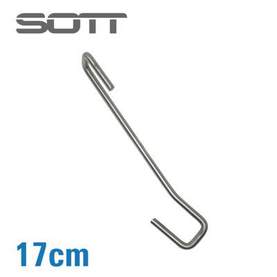 SOTT Stainless steel hook - 17cm length