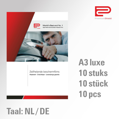 PremiumShield Introductie & uitleg folder A3 -10x