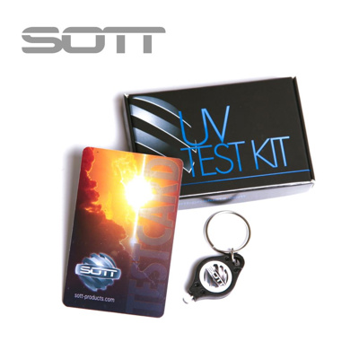 SOTT UV Testkit (incl. hardcard + UV light bulb)