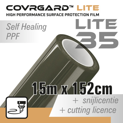 CovrGard Lite 35 PPF Paint Protection Film -152cm + Licence