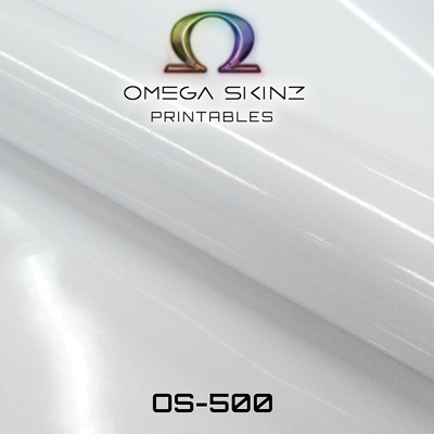 Omega Skinz printable wrapping film White Wonder