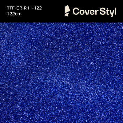 Interiorfoil GLITTER -Midnight Blue Disco
