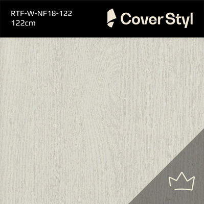Interiorfoil WOOD - Crispy Light Grey wood Prestige 