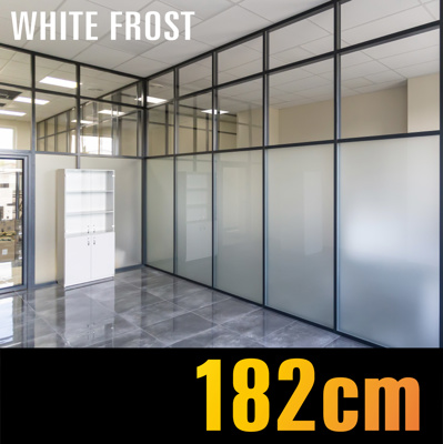 Fensterfolie White Frost polyester -182cm
