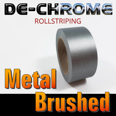 De-Chrome Tape METAL BRUSHED 50mm x 12,5m