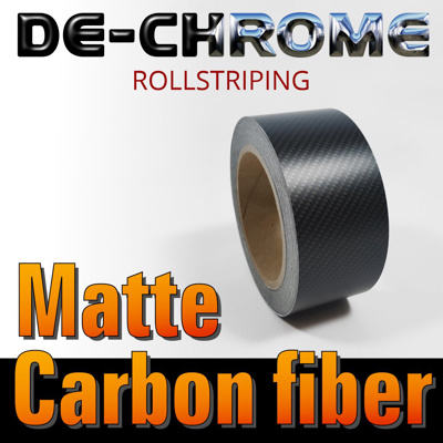 De-Chrome Tape CARBON MATTE 50mm x 12,5m