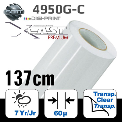DigiPrint X-Cast™ Premium™ Gloss White -137cm