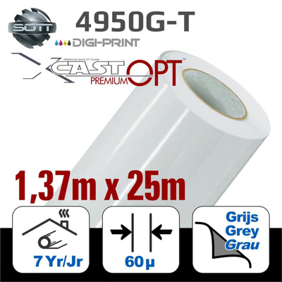 DigiPrint X-Cast™ PremiumOPT™ White Gloss 137x25m