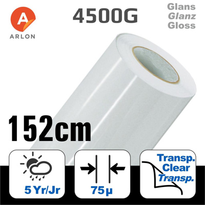 Arlon DPF 4500G Gloss White Polymeer Film 152cm