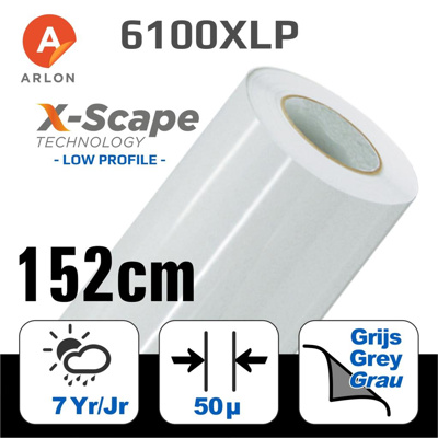 Arlon 6100XLP Wrap film Gloss -airchannel 152cm