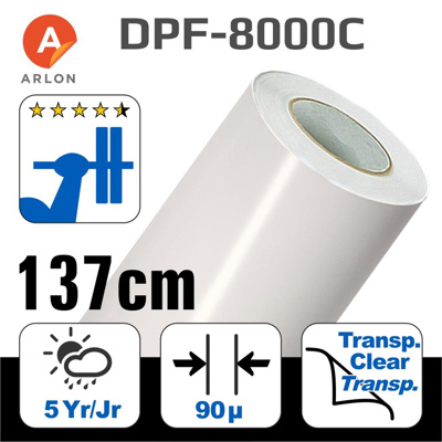 Arlon DPF8000™ Ultra Tack Clear Film 137cm