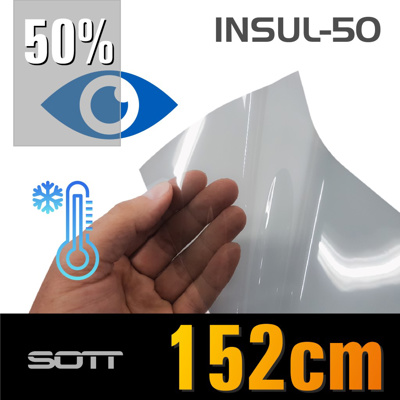 SOTT INSULATE 50 insulating window film 152cm