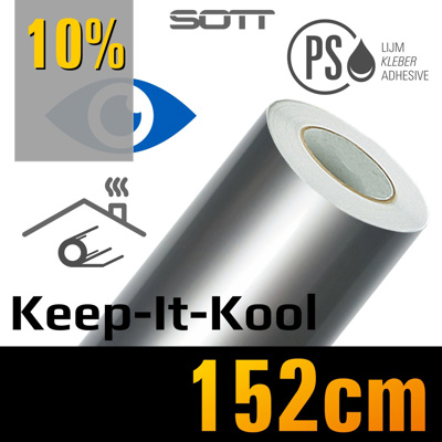Keep-It Kool Folie für Kunststoff Grau -152cm