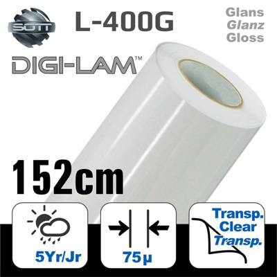 DigiLam-400™ Gloss laminate Polymeric -152cm