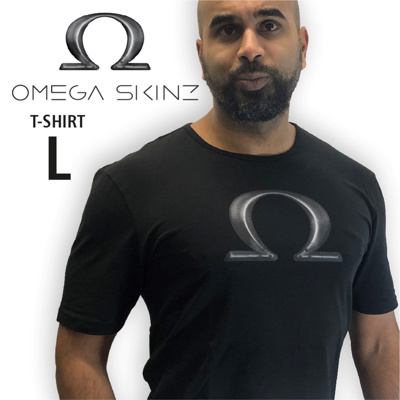 OMEGA-SKINZ T-shirt Black Men size L