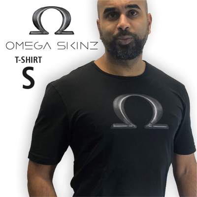 Omega Skinz T-shirt Black Men size S
