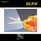 OLFA Stainless Steel 6.3'' Quality Scissors 