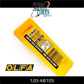 OLFA 9mm RVS Afbreekmesjes 10-pack