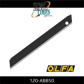 OLFA 9mm zwarte Ultra-Sharp afbreekmesjes -50 pack