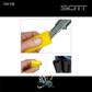 SOTT Mescontainer voor gebruikte mesjes -25mm sleuf