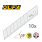 OLFA 18mm Abbrechklingen Silber -10-er Pack