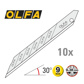 OLFA 9mm Snap-Off Blades 30° Super Sharp -10 pack