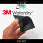 3M WET-OR-DRY Rubber Squeegee Black