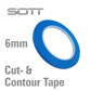 SOTT Snij- & Contourtape 6mm