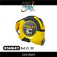 Stanley MAX Tape rule 5m -professional