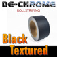 De-Chrome Tape EMBOSSED BLACK 50mm x 12,5m