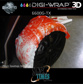 DigiWrap 3D Gegoten Glans Wit Airfree 137 x 12,5m