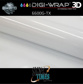 DigiWrap 3D Gegoten Glans Wit Airfree 137 x 25m